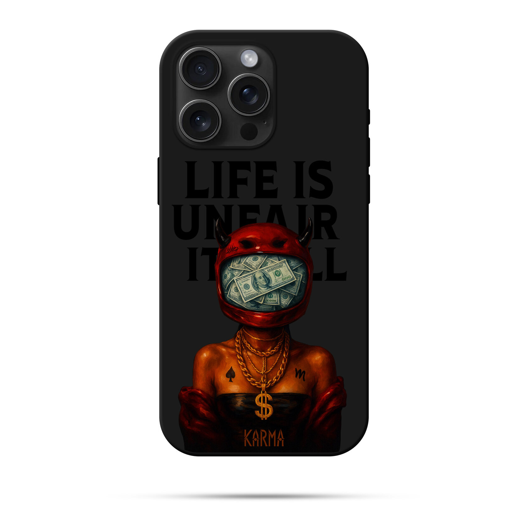 Чохол для iPhone ГРОШІ В ГОЛОВІ