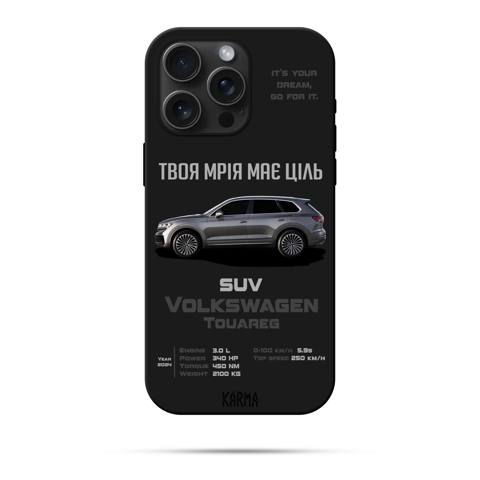 Чохол для iPhone DREAM CAR Volkswagen Touareg 2024