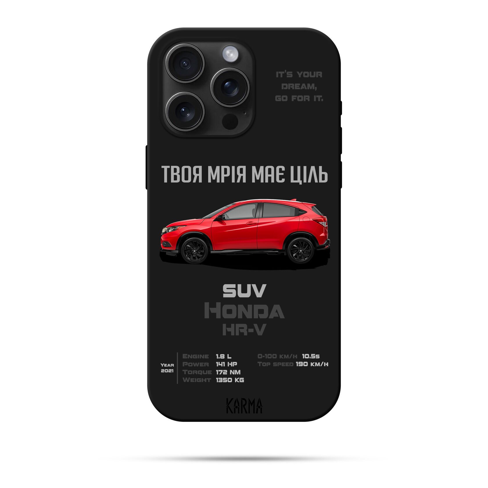 Чохол для iPhone DREAM CAR Honda HR V 2021