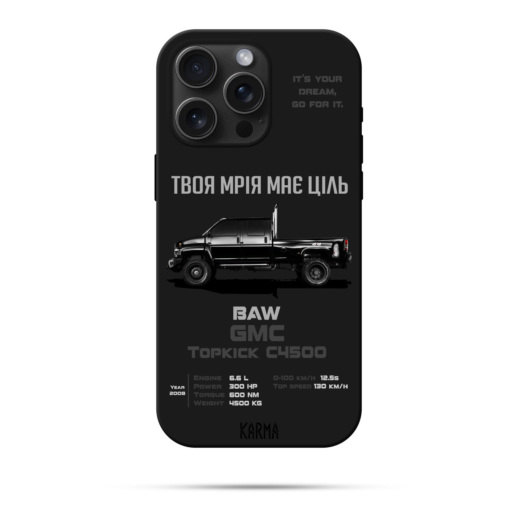 Чохол для iPhone DREAM CAR Gmc Topkick c4500 2008