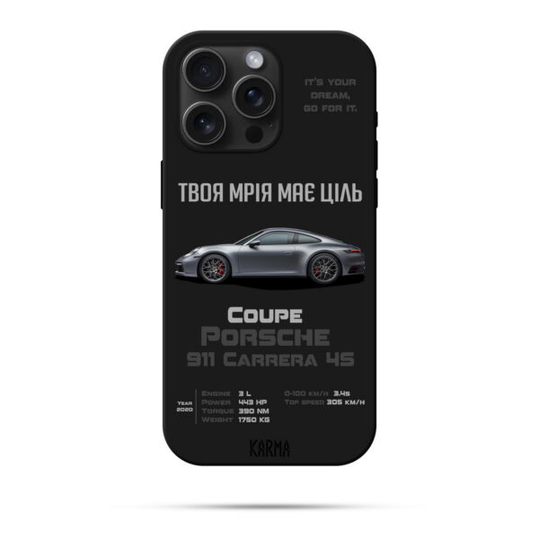 Чохол для iPhone DREAM CAR Porsche 911 Carrera 4S 2020