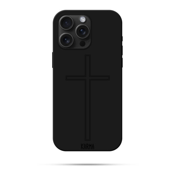 Чохол для iPhone Чорний хрест