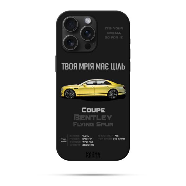 Чохол для iPhone DREAM CAR Bentley Flying Spur 2024