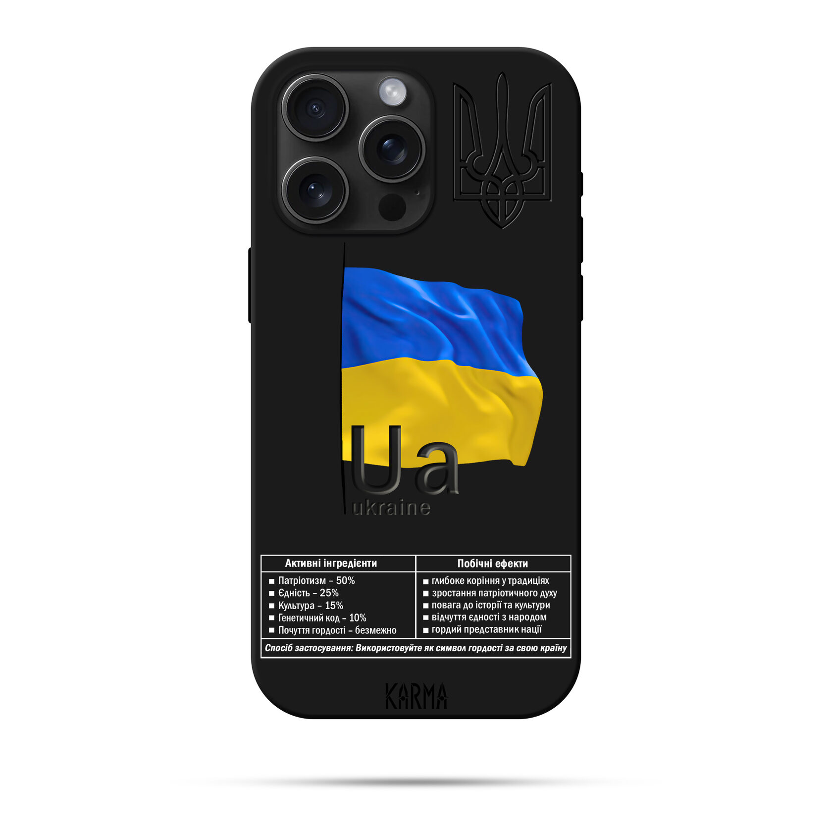Чохол для iPhone ХІМІЯ УКРАЇНИ