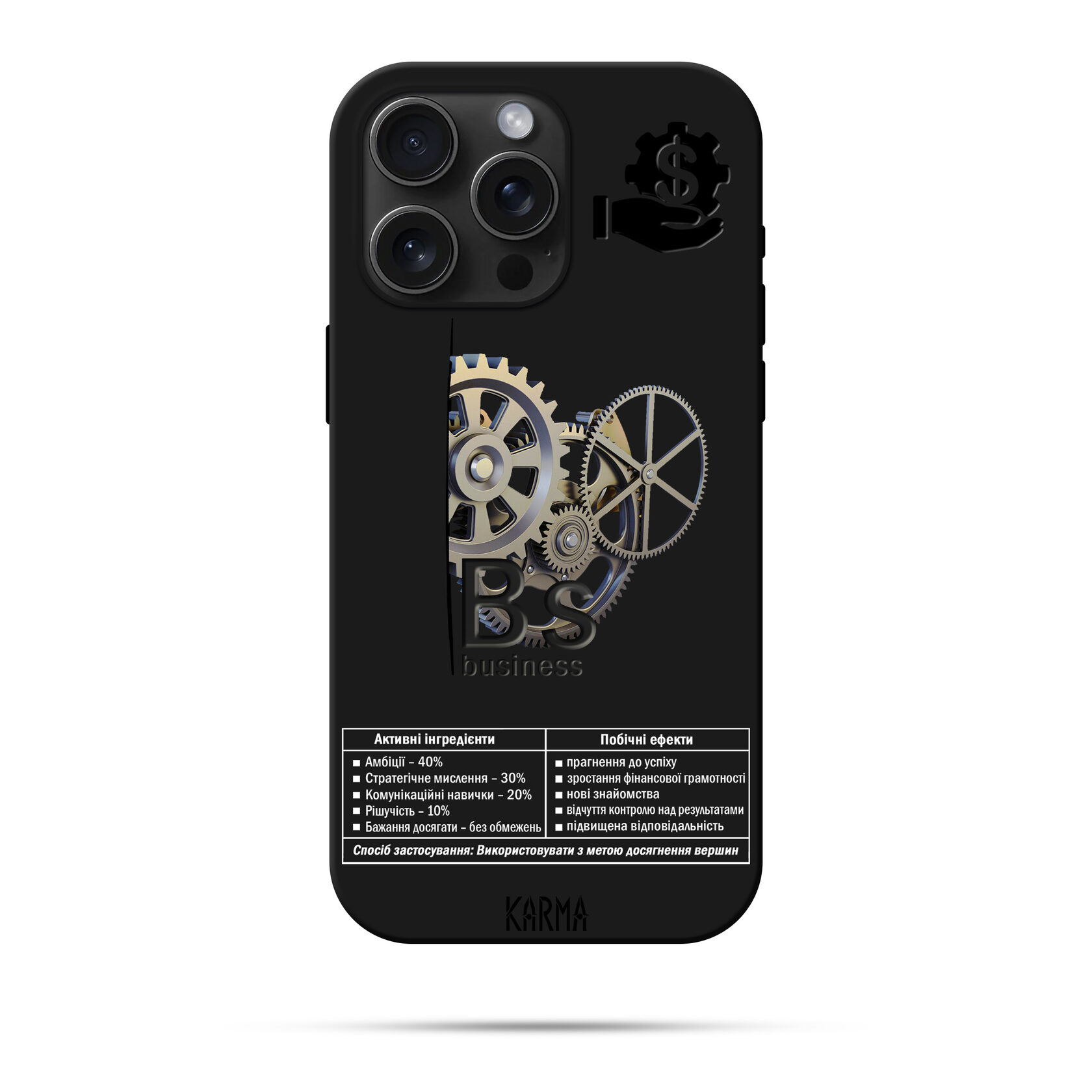 Чохол для iPhone ХІМІЯ БІЗНЕСУ