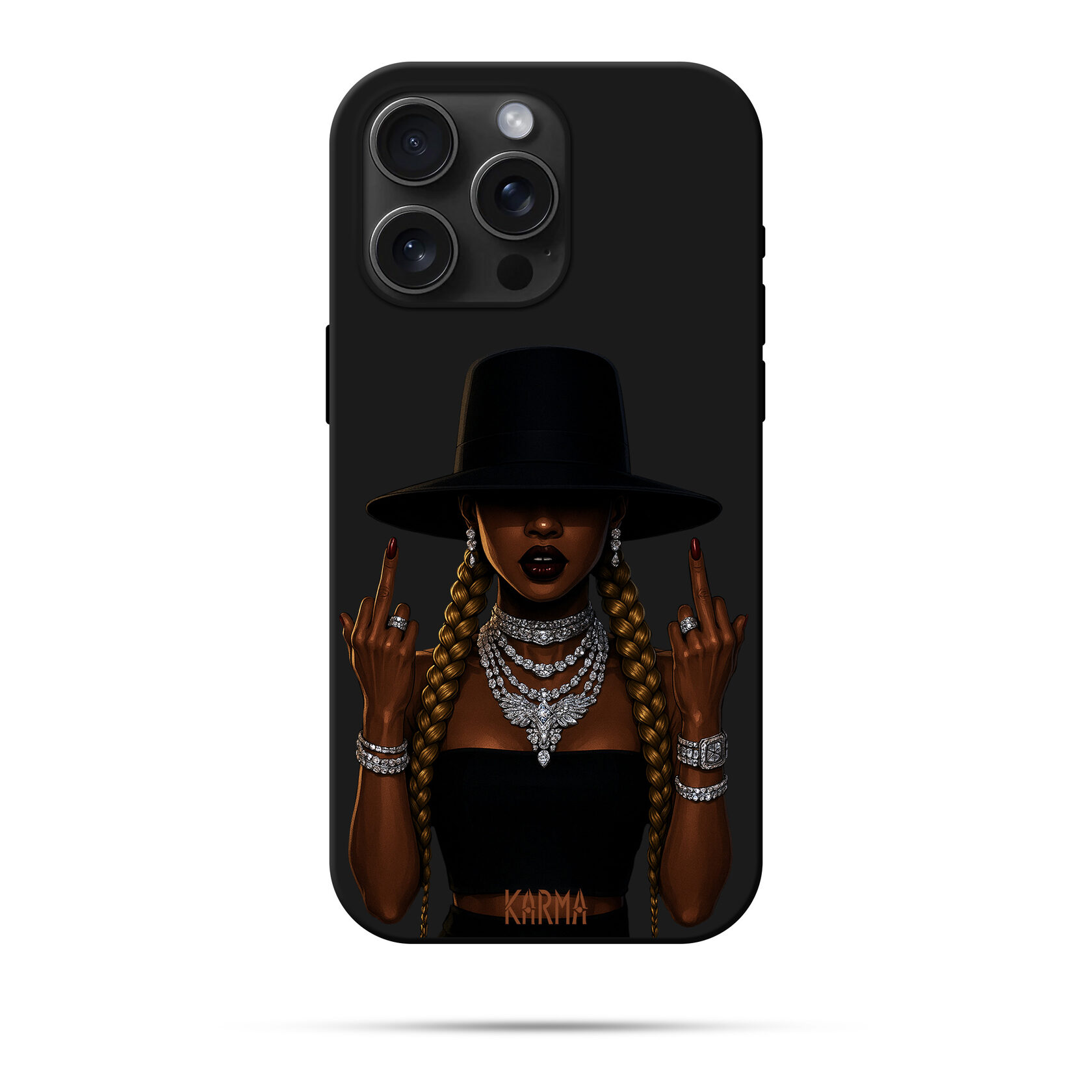 Чохол для iPhone КАРМА ФАК Ю