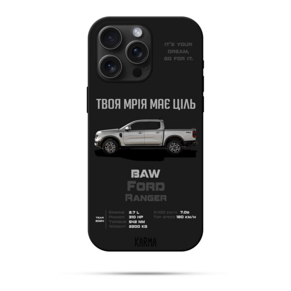 Чохол для iPhone DREAM CAR Ford Ranger 2024