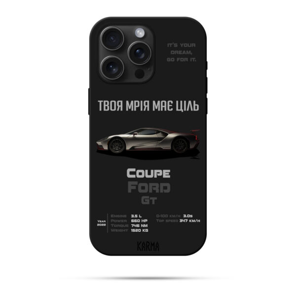 Чохол для iPhone DREAM CAR Ford GT 2022
