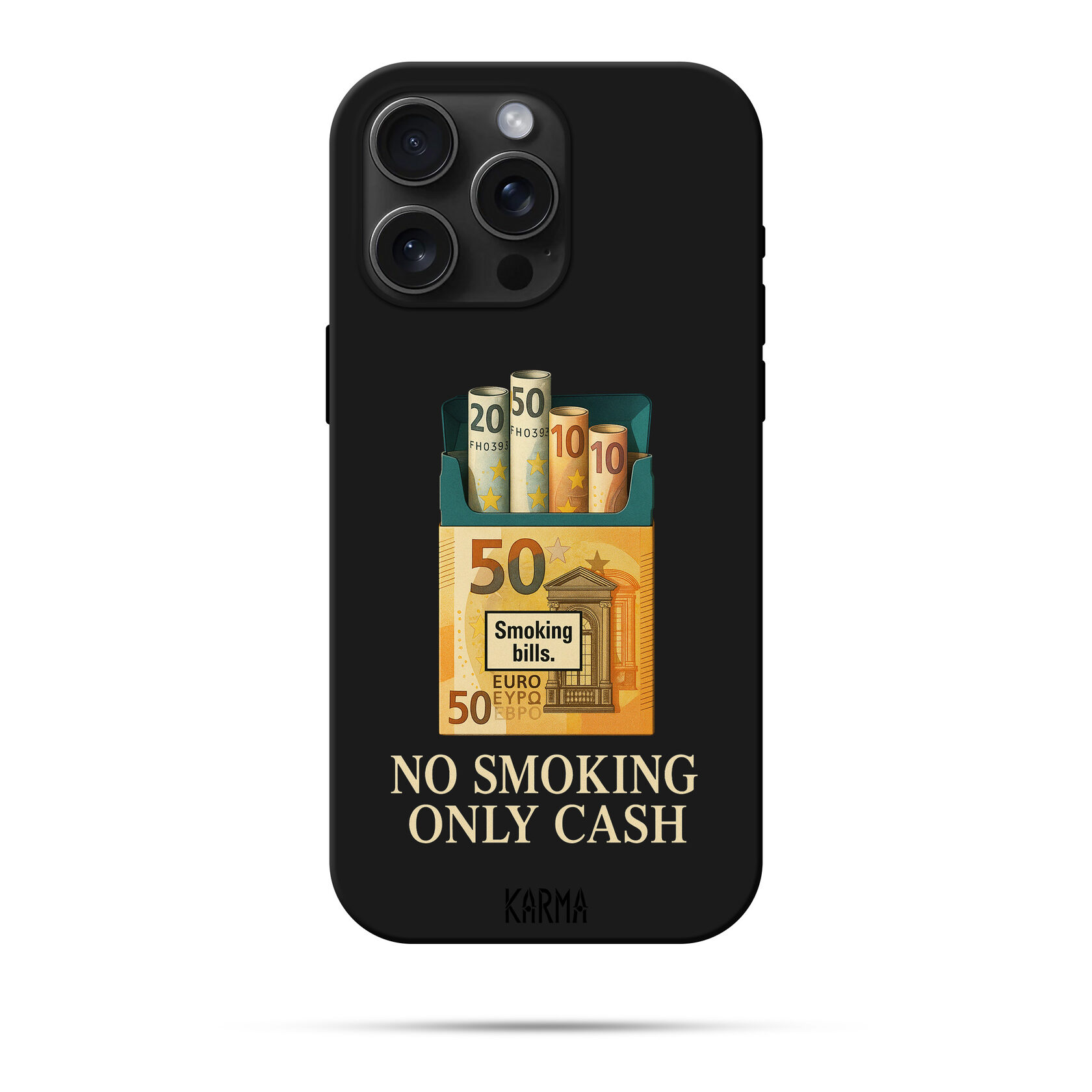 Чохол для iPhone KARMA ONLY CASH ЄВРО
