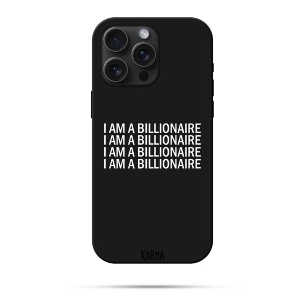 Чохол для iPhone I am a billionaire