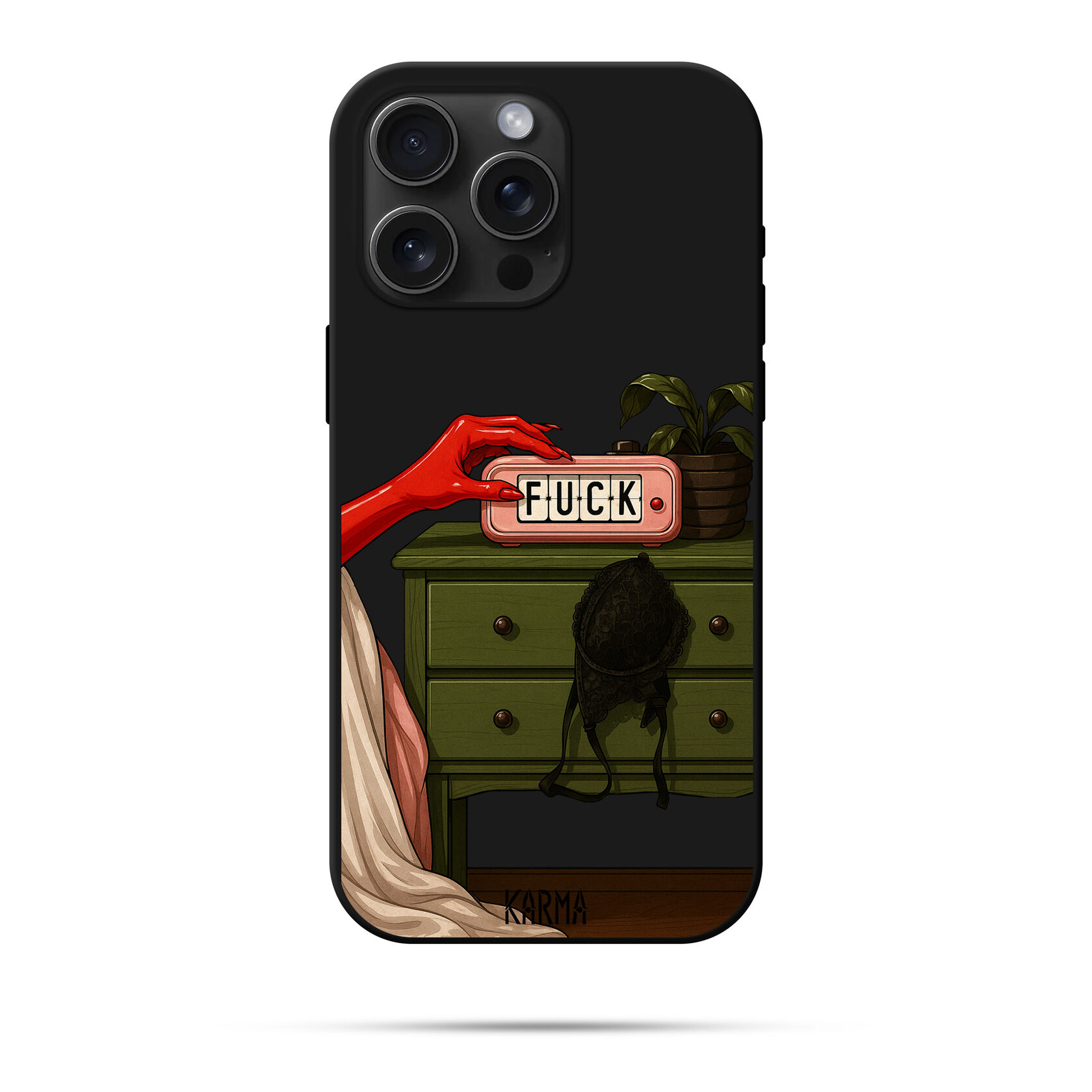 Чохол для iPhone FUCK CLOCK