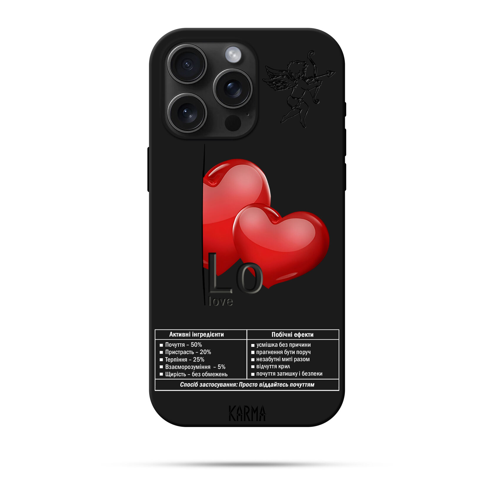 Чохол для iPhone ХІМІЯ ЛЮБОВІ