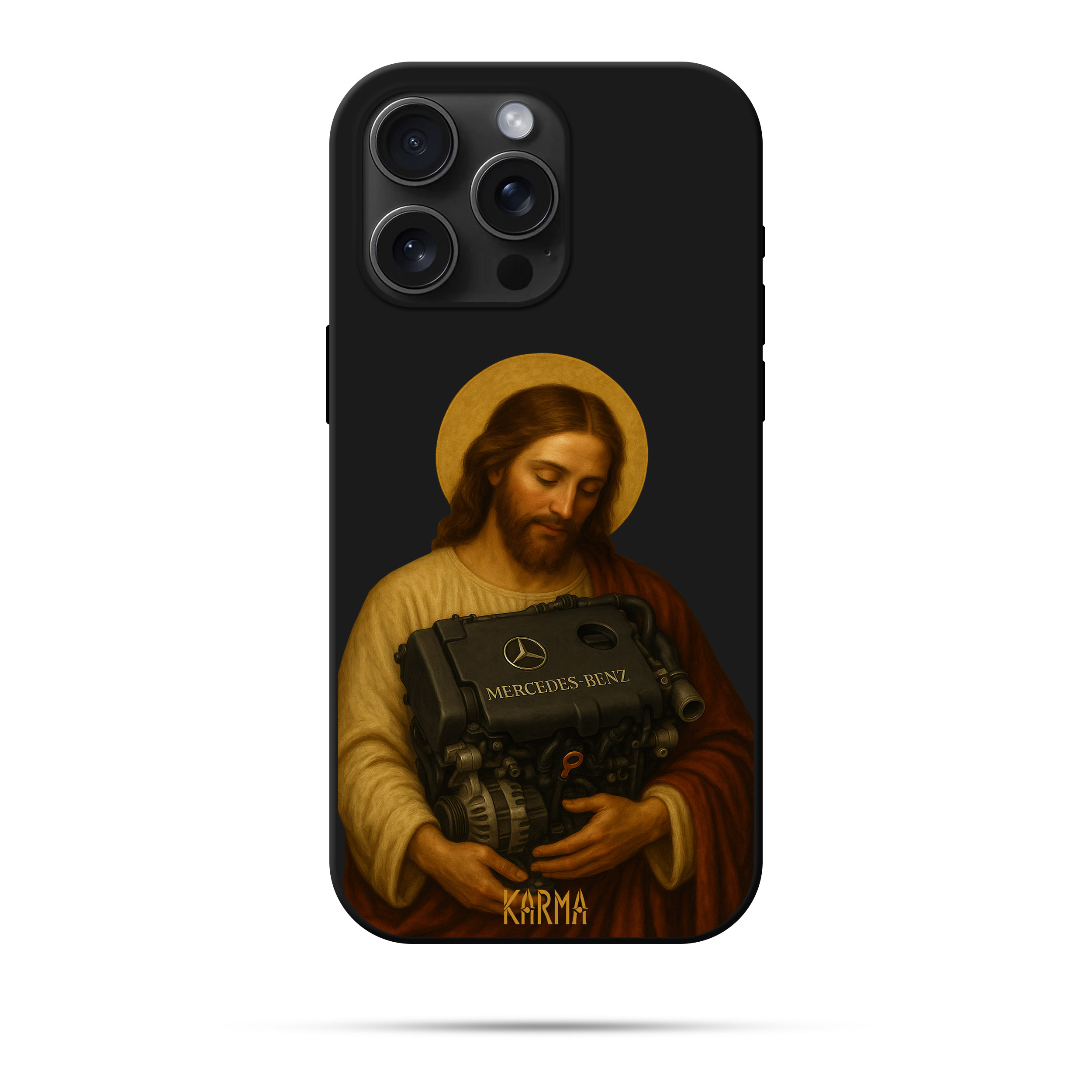 Чохол для iPhone MERCEDES СВЯТИЙ