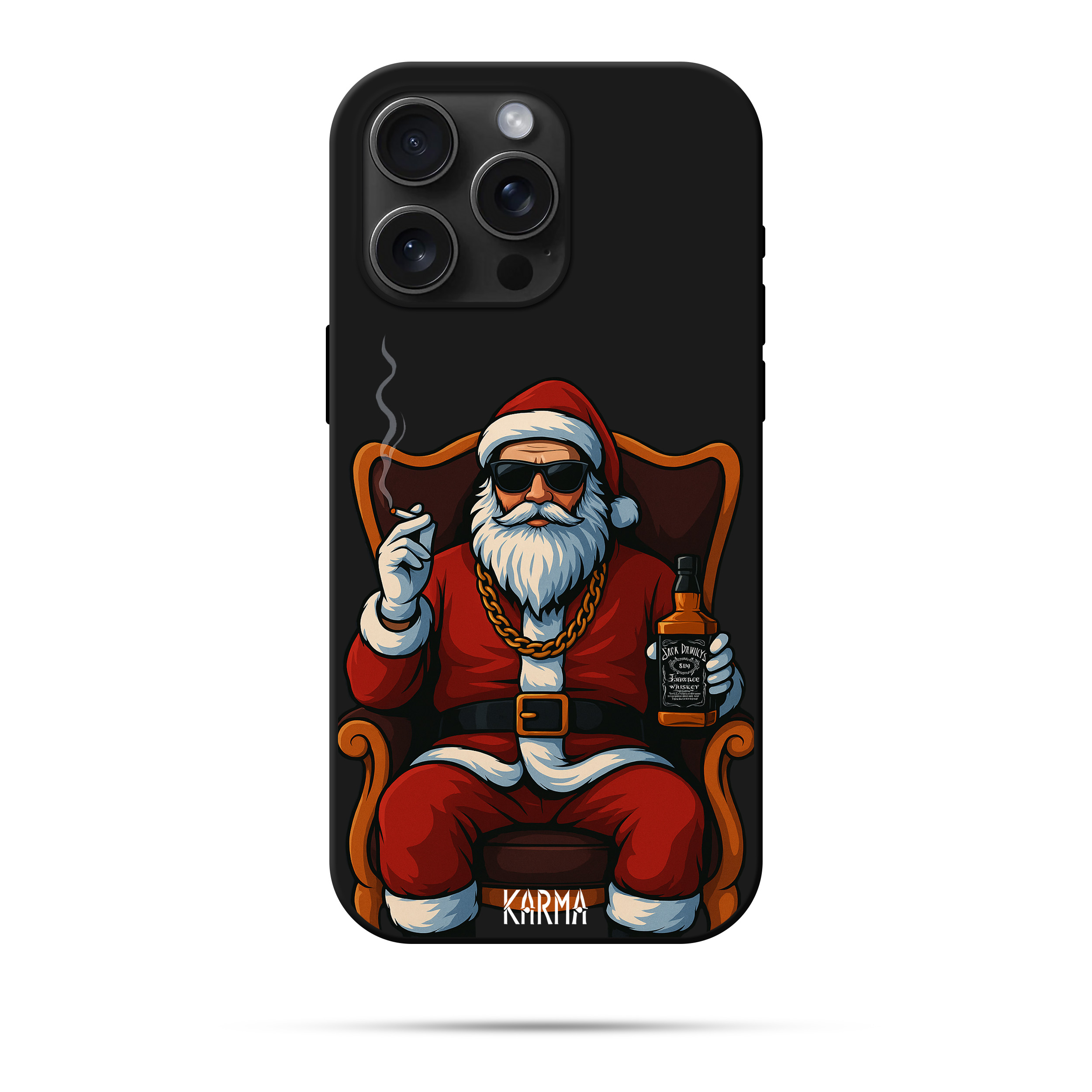 Чохол для iPhone КАРМА ПОГАНОГО САНТИ